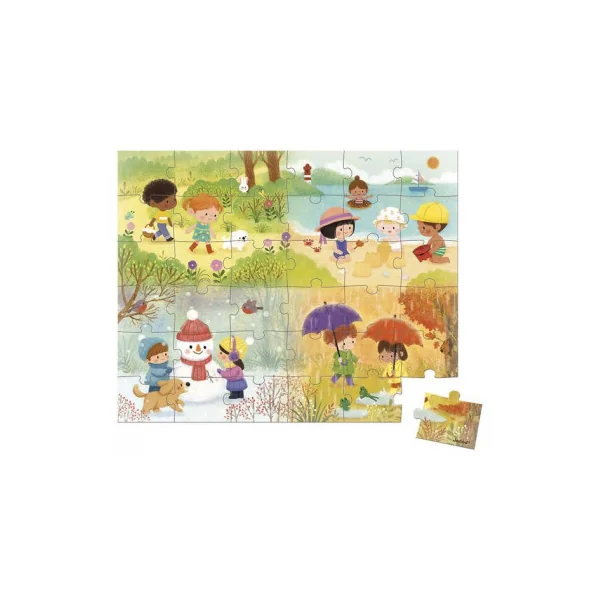 Puzzle Les saisons 36 pièces - Janod