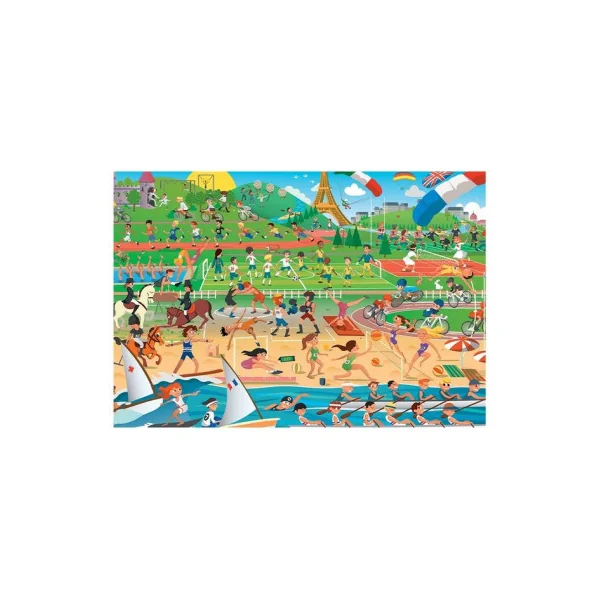 Puzzle Les sports d'été 200 pièces - Sentosphère