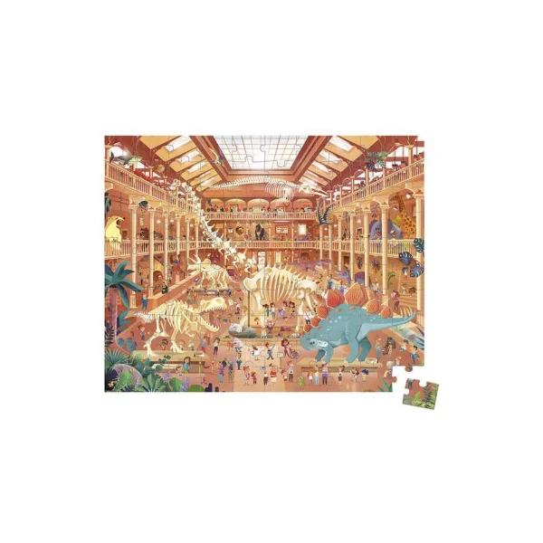 Puzzle Musée histoire naturelles 100 pièces - Janod