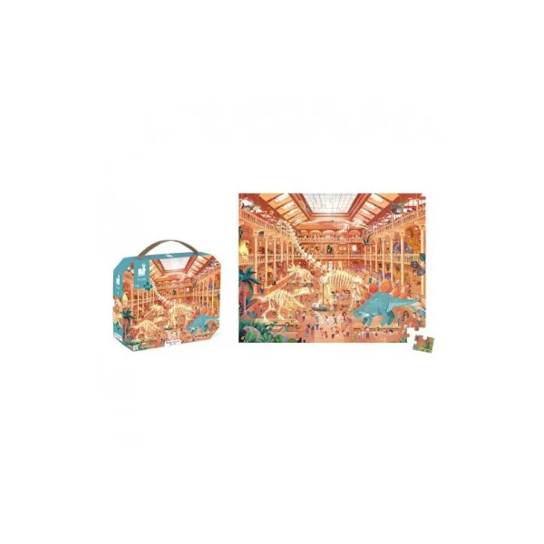 Puzzle Musée histoire naturelles 100 pièces - Janod