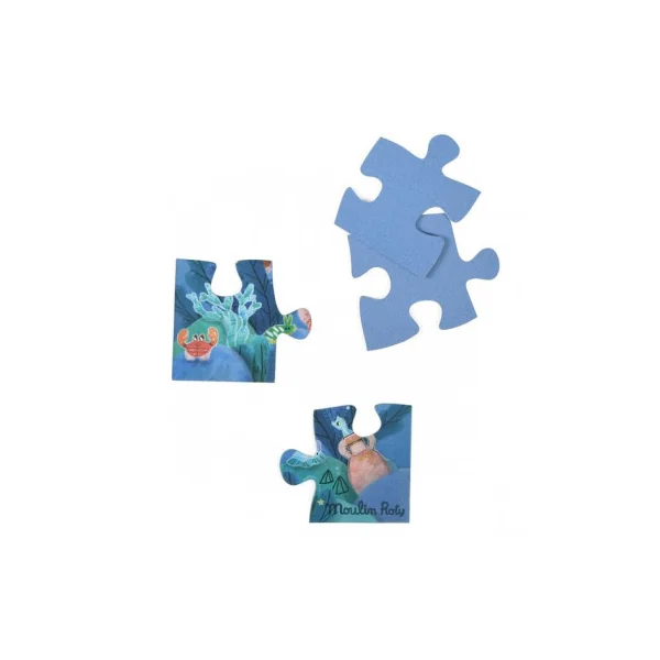 Puzzle phosphorescent Sous la mer Les Aventures de Paulie - Moulin Roty