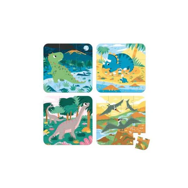 Puzzles évolutifs dinosaures - Janod