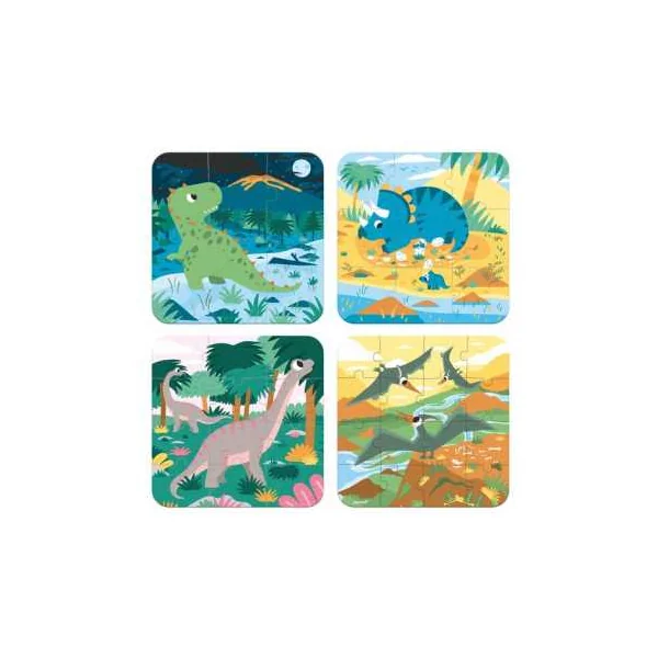 Puzzles évolutifs dinosaures - Janod