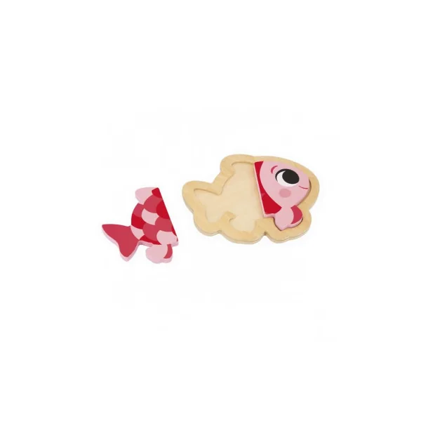 Puzzles évolutifs en bois Animaux domestiques - Janod