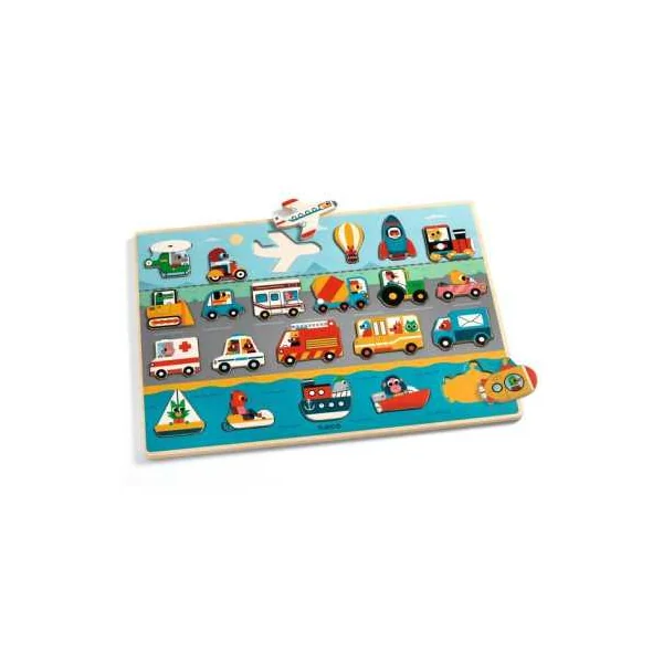Puzzlo Vroom - Djeco