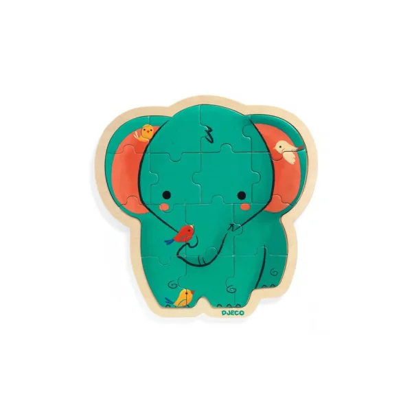 Puzzlo Éléphant - Djeco