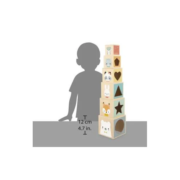 Pyramide en bois Pure - Janod