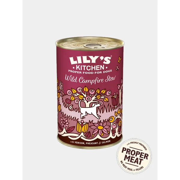 Pâtée pour chien - Ragoût de Cerf Faisant et Saumon - Lily's Kitchen