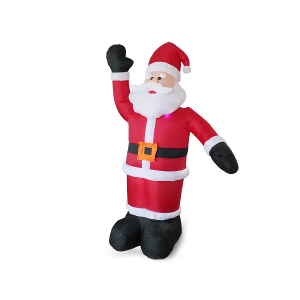 Père Noël géant gonflable 240cm à LED