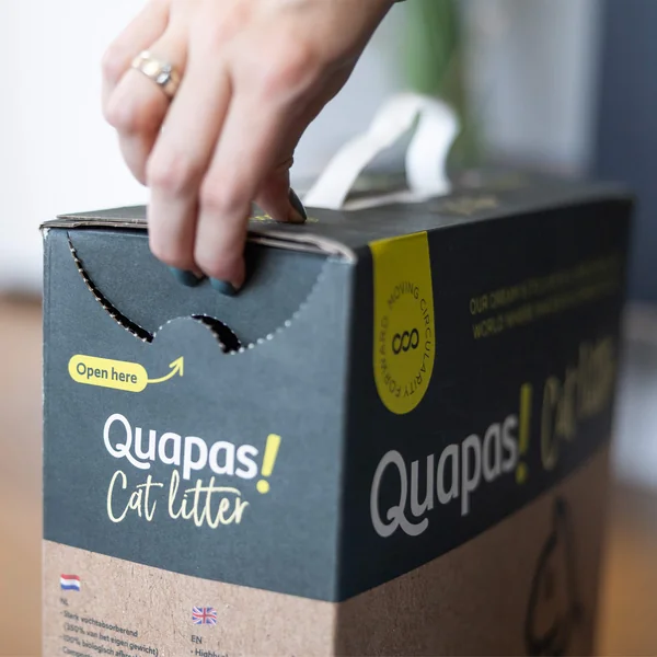 Quapas! Litière pour Chat