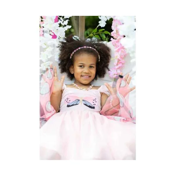 Robe de papillon sequins avec ailes 5-6 ans - Great Pretenders