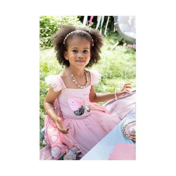 Robe de papillon sequins avec ailes 5-6 ans - Great Pretenders
