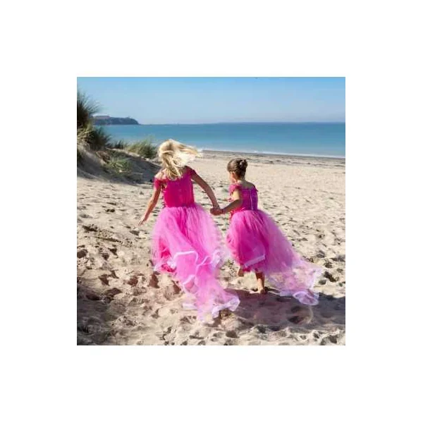 Robe de princesse Rose 5-7 ans - Labay