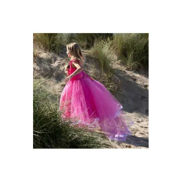 Robe de princesse Rose 5-7 ans - Labay