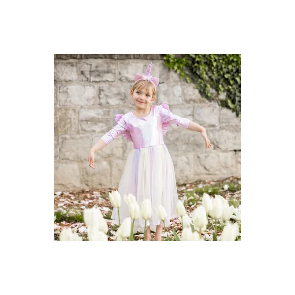 Robe de pégase avec bandeau 4-6 ans - Great Pretenders