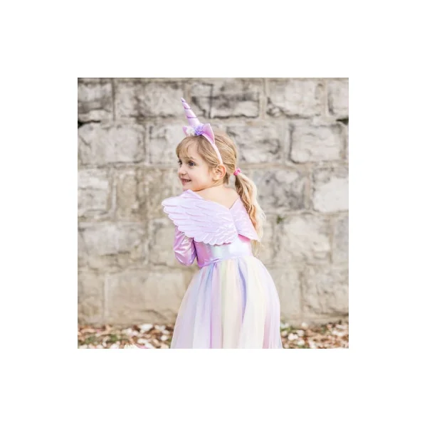 Robe de pégase avec bandeau 4-6 ans - Great Pretenders
