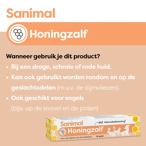 Sanimal Pommade au miel