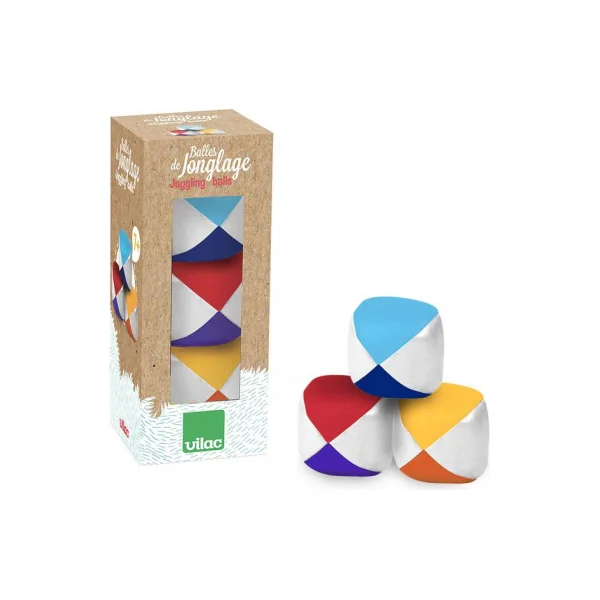 Set de 3 balles de jonglage - Vilac