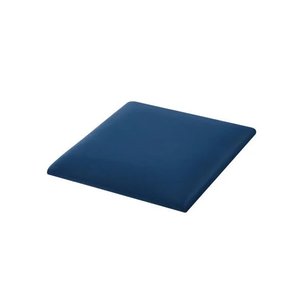 Set de 4 Coussins Muraux en Tissu 30 x 30 cm Bleu Marine