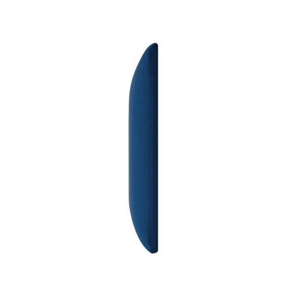 Set de 4 Coussins Muraux en Tissu 30 x 30 cm Bleu Marine