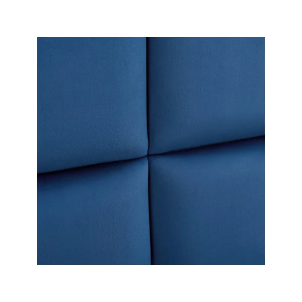 Set de 4 Coussins Muraux en Tissu 30 x 30 cm Bleu Marine