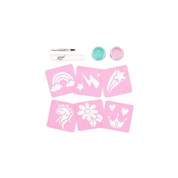 Set de tatouages glitter Licorne - Souza