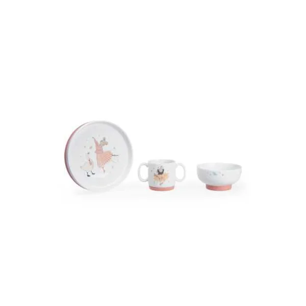 Set vaisselle porcelaine La petite école de danse - Moulin Roty