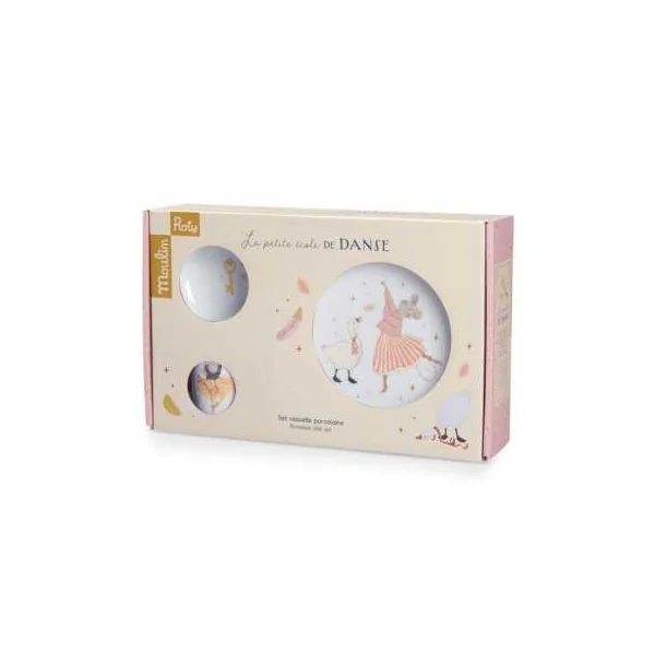 Set vaisselle porcelaine La petite école de danse - Moulin Roty