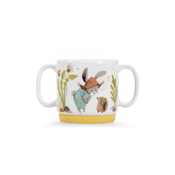 Set vaisselle porcelaine Trois Petits Lapins - Moulin Roty