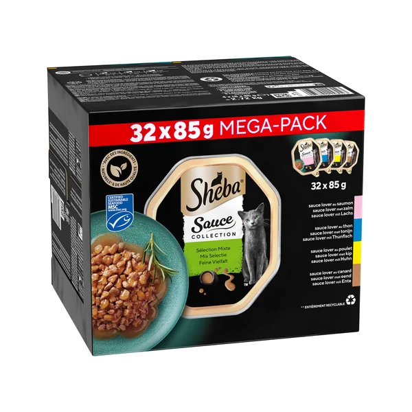 Sheba Sauce Collection - Mix Selectie - Mega Pack