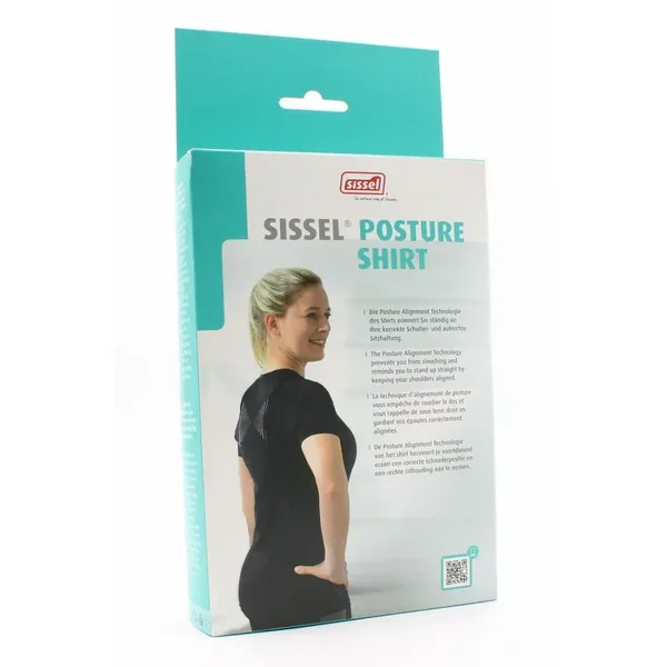 Sissel Posture Shirt Femme Noir Taille S