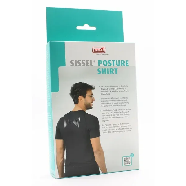 Sissel Posture Shirt Homme Noir Taille M