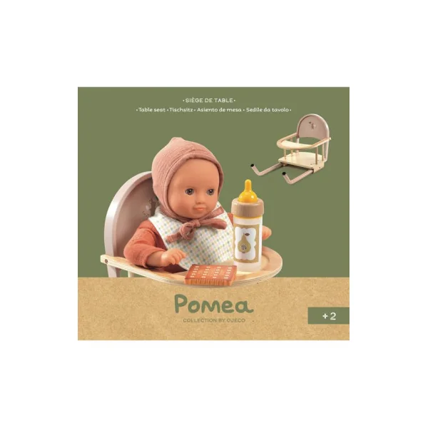 Siège de table pour poupée Pomea - Djeco