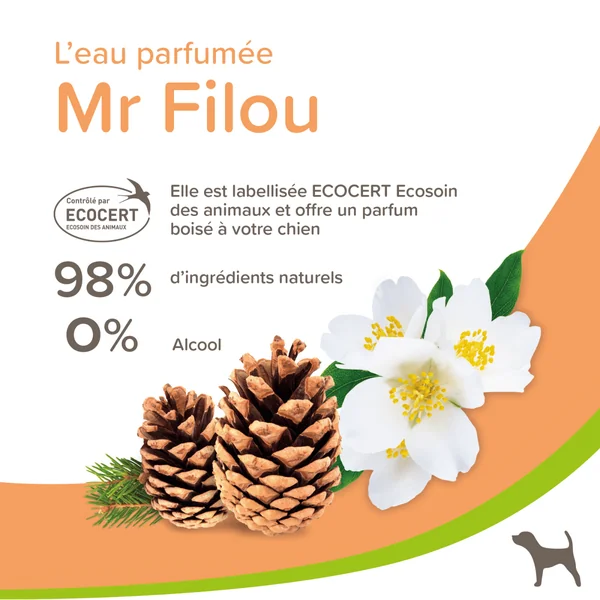 Soin Chien - Beaphar Eau parfumée Mr Filou pour chien mâle - 50 ml