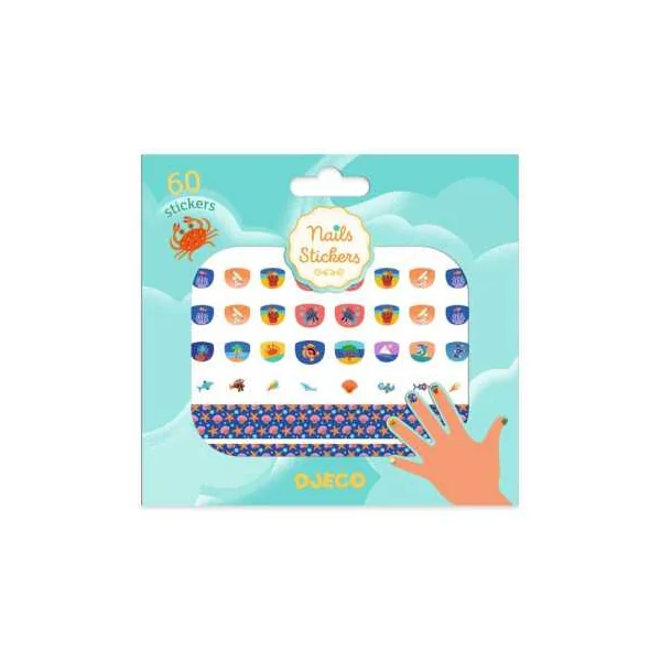 Stickers pour les ongles Méditerranée - Djeco
