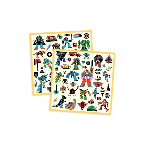 Stickers Robots - Djeco