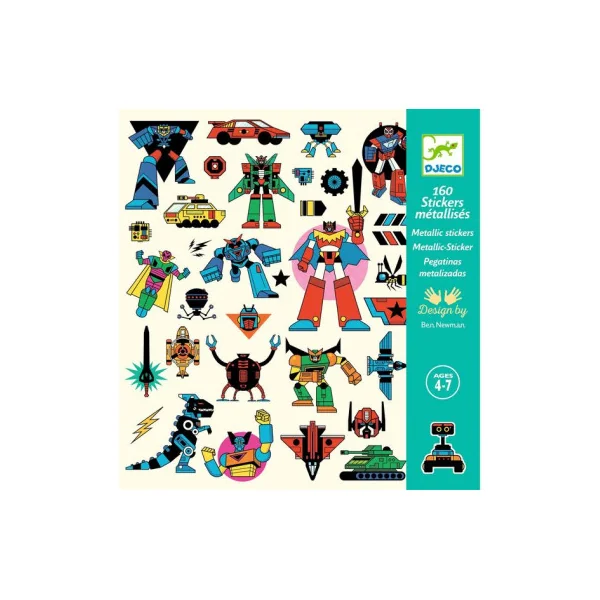 Stickers Robots - Djeco