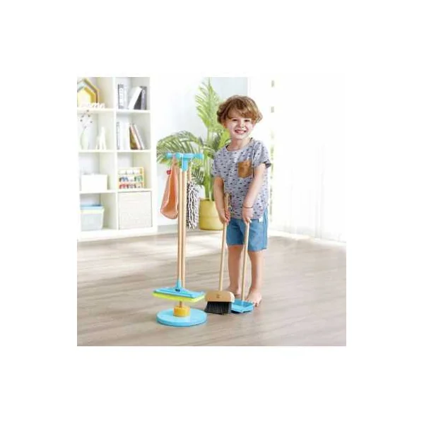Support pour balais et set de nettoyage - Hape