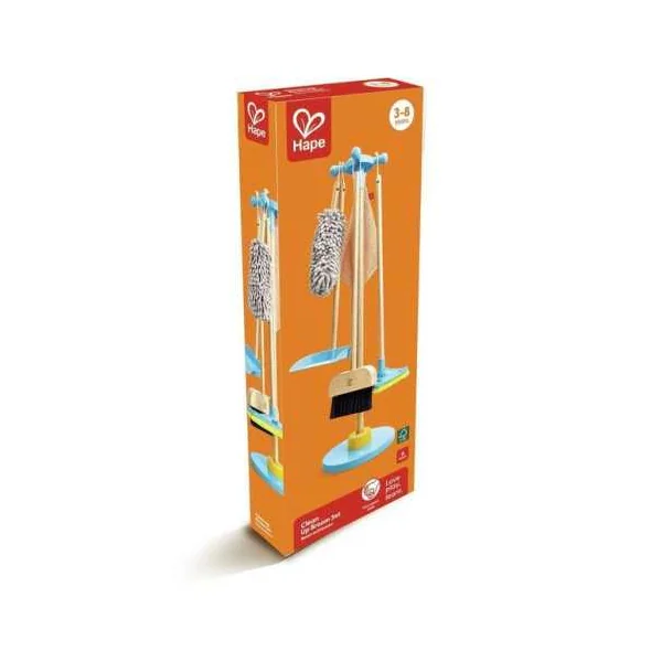Support pour balais et set de nettoyage - Hape