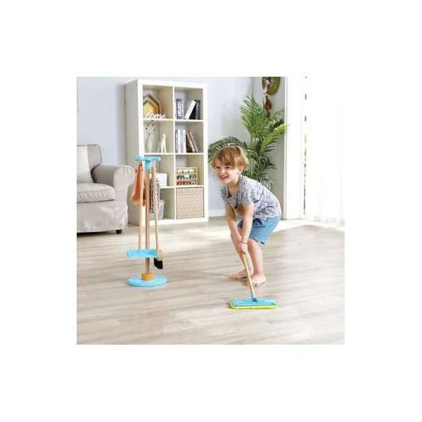 Support pour balais et set de nettoyage - Hape