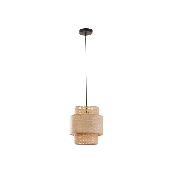 Suspension Elégante Ø 29 cm Noir Rotin
