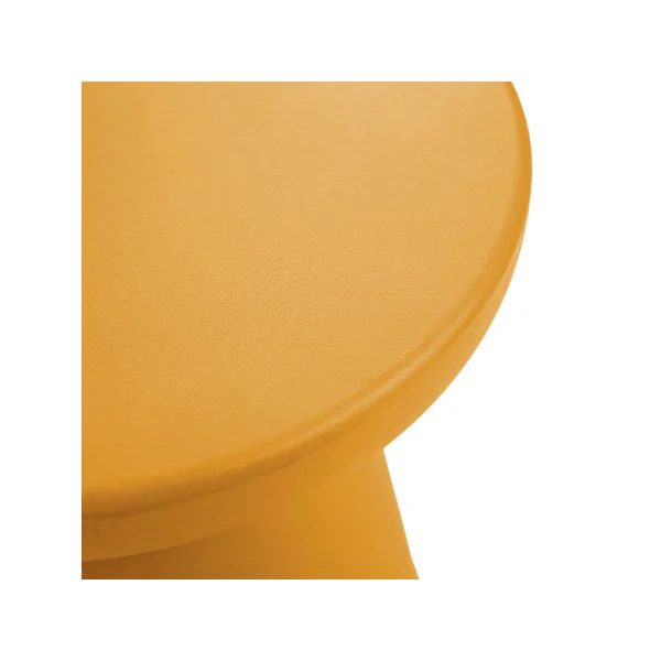 Table Basse Ronde 40 cm Jaune Table de Salon Tendance