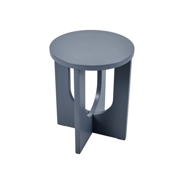 Table d'Appoint Elégante 40 x 50 cm Bleu Gris