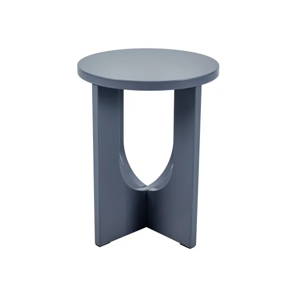 Table d'Appoint Elégante 40 x 50 cm Bleu Gris