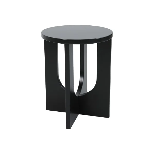 Table d'Appoint Elégante 40 x 50 cm Noir