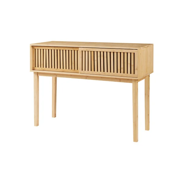 Table d'Entrée en Bambou Console Entrée en Bambou 110 x 39 x 81 cm