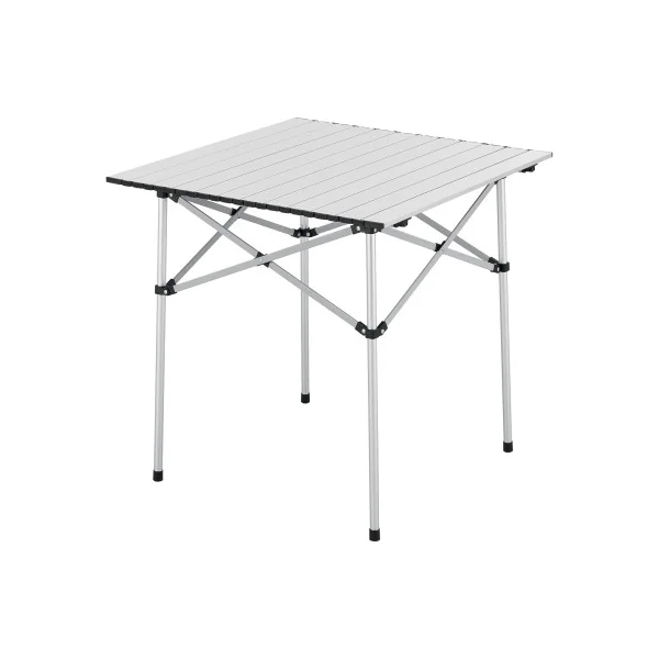 Table Pliante de Camping 70 x 70 x 70 cm Argent Table Pique Nique