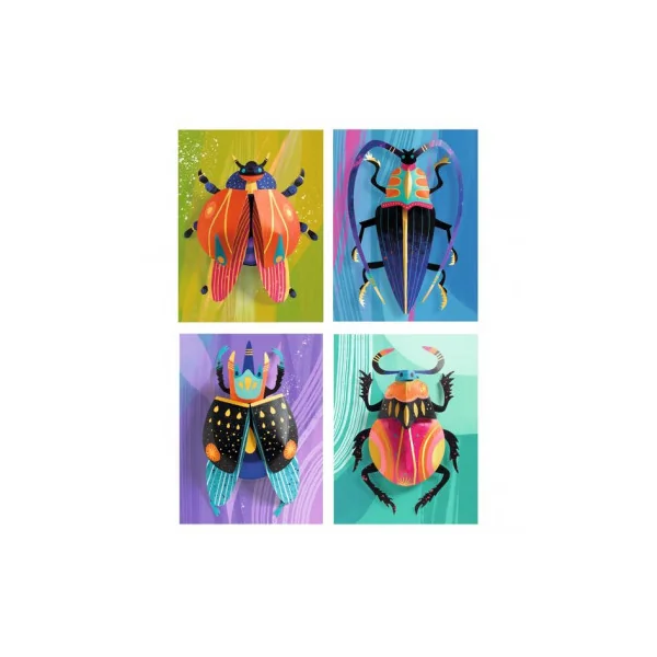 Tableaux 3D Paper bugs - Djeco