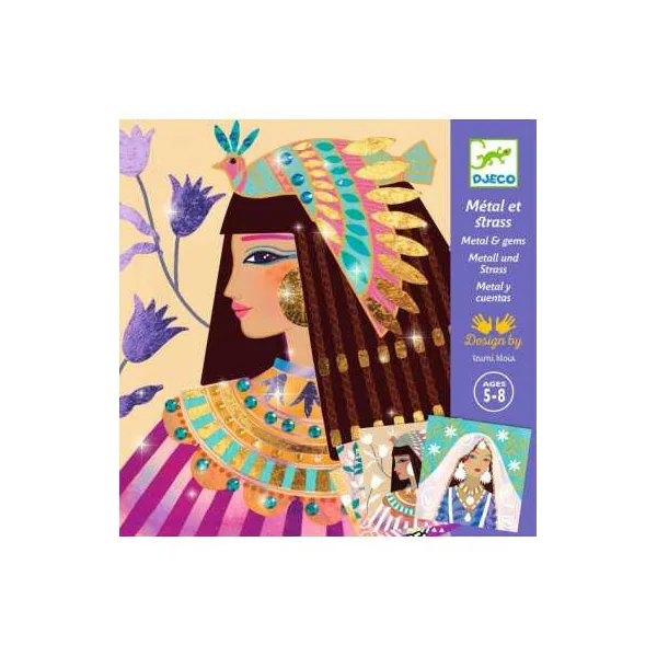 Tableaux à métalliser Parures précieuses - Djeco