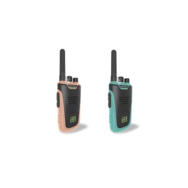 Talkie walkie avec batterie beige et cyan - Kidywolf
